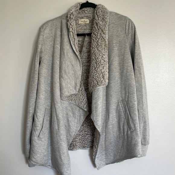 Thread and Supply Sherpa Lined Cardigan - Picture 3 of 5
